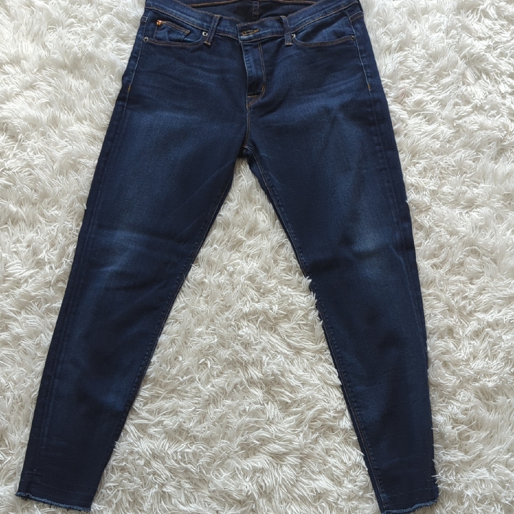 Hudson Jeans Women's Deep Indigo Skinny Jeans